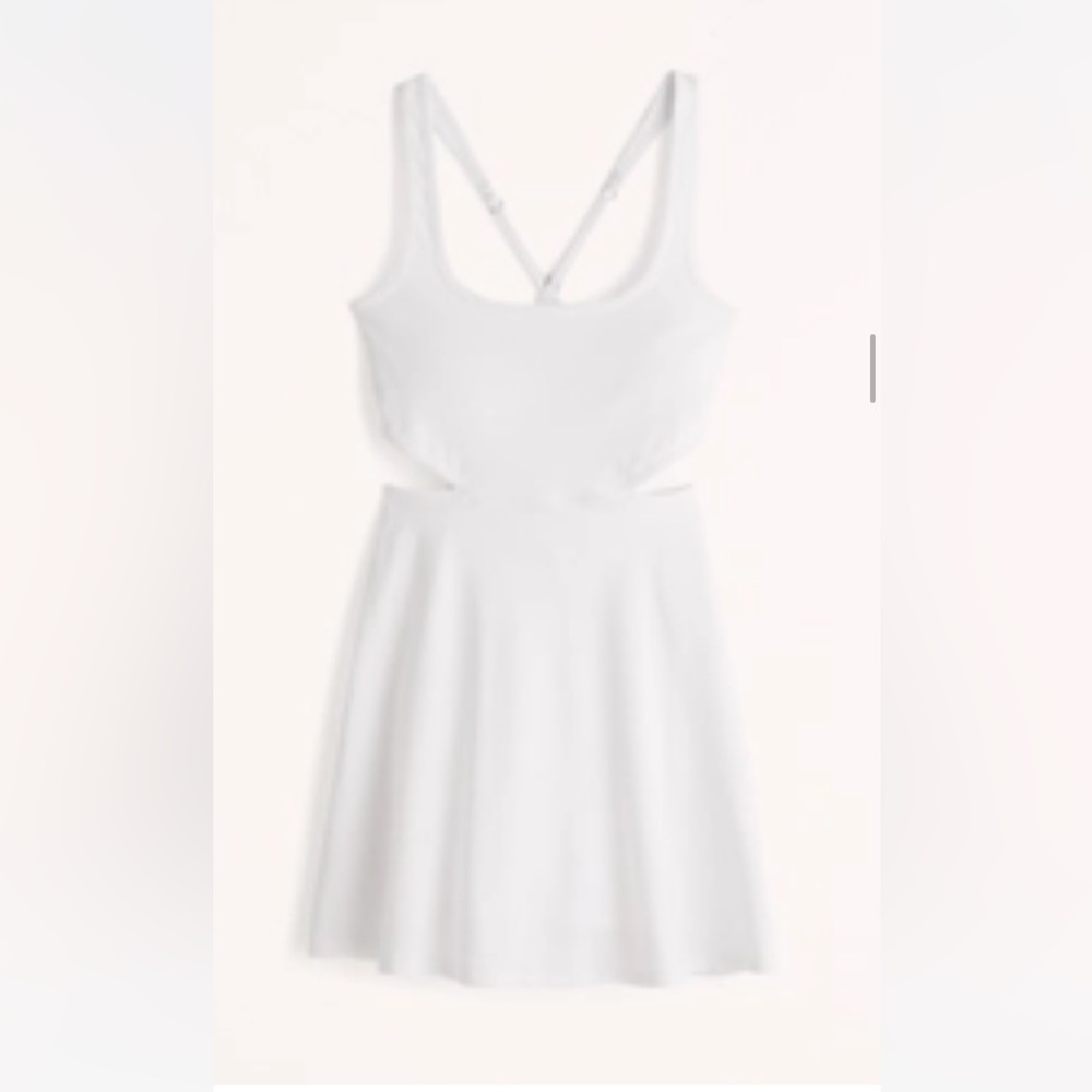 XS abercrombie cut out traveler mini dress for sale!